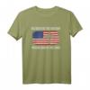 Blessed ist die Nation, deren Gott ist der Herr - Christliches Psalm 33 12 T-Shirt mit Vintage amerikanischer Flagge & Kreuz, ideales Geschenk für Christen