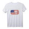 Blessed ist die Nation, deren Gott ist der Herr - Christliches Psalm 33 12 T-Shirt mit Vintage amerikanischer Flagge & Kreuz, ideales Geschenk für Christen