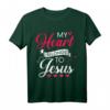 Herren & Damen Christliches Jesus T-Shirt - Schönes Design, Geschenk für Christen & Glaubensgemeinschaften