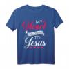 Herren & Damen Christliches Jesus T-Shirt - Schönes Design, Geschenk für Christen & Glaubensgemeinschaften