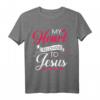 Herren & Damen Christliches Jesus T-Shirt - Schönes Design, Geschenk für Christen & Glaubensgemeinschaften