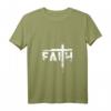 Damen Glaube Kreuz Jesus Christus Meme T-Shirt mit V-Ausschnitt – Religiöses Geschenk für Christen und Kirchenjugendgruppen