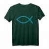 Jesusfisch Ichthys Symbol Christentum T-Shirt – Religiöses Design für Christen, Pastoren & Konfirmationen