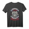 Motorrad Nicht Das Alter Die Einstellung Club T-Shirt – Cooles Geburtstagsgeschenk für Motorradfahrer mit Totenkopf Motiv