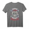 Motorrad Nicht Das Alter Die Einstellung Club T-Shirt – Cooles Geburtstagsgeschenk für Motorradfahrer mit Totenkopf Motiv