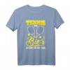 Lustiges Tennis und Bier Spruch T-Shirt – Witziges Geschenk für Tennisliebhaber, Trainer & Freunde zu Geburtstag & Weihnachten