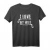 Golf Spruch I Love My Wife Sarkastisch Golfer Design T-Shirt – Perfektes Geschenk für Golfliebhaber & Ehepaare