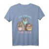 Pusheen Ice Cream Fan Club T-Shirt – Lustiges Katzen- und Eis-Motiv für Pusheen Fans