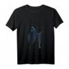 HapMonkey Eddie Munson Most Metal Guitar Solo T-Shirt mit V-Ausschnitt – Offiziell lizenziertes Metal Konzert T-Shirt für Fans
