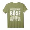 Lustiges ironisches Spruch T-Shirt: Ich schaue nicht böse Humor Witz Outfit – Perfektes Geschenk für Freunde, Kollegen & Familie