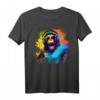 Monkey DJ mit Kopfhörer & Sonnenbrille - Lustiges Party T-Shirt für Disco, Club & Après-Ski