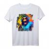 Monkey DJ mit Kopfhörer & Sonnenbrille - Lustiges Party T-Shirt für Disco, Club & Après-Ski