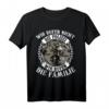 Wir rufen nicht die Polizei - Biker Rocker T-Shirt mit Familienmotiv, Geschenkidee für Bodybuilder, Fitness und Freunde