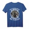 Wir rufen nicht die Polizei - Biker Rocker T-Shirt mit Familienmotiv, Geschenkidee für Bodybuilder, Fitness und Freunde