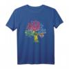 Baum des Lebens Lebensbaum T-Shirt - Bunte Natur- und Spirituellen Motiv für Yoga, Hippie & Naturliebhaber