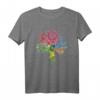 Baum des Lebens Lebensbaum T-Shirt - Bunte Natur- und Spirituellen Motiv für Yoga, Hippie & Naturliebhaber