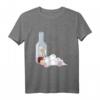 Das letzte Weinhorn T-Shirt – Witziges Einhorn & Wein Geschenk für Freunde, Gruppen & Junggesellenabschiede