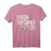 I Know The Owner Too! Barkeeper & Barpersonal T-Shirt – Humorvolles Motto für Bar, Wirt, Kellner & Cocktailmixer