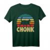 Chonk Club Lustiges Fat Cat T-Shirt für Damen und Herren – Perfekt für Alltag, Parties und Geburtstage von Katzenliebhabern