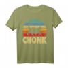 Chonk Club Lustiges Fat Cat T-Shirt für Damen und Herren – Perfekt für Alltag, Parties und Geburtstage von Katzenliebhabern