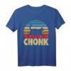 Chonk Club Lustiges Fat Cat T-Shirt für Damen und Herren – Perfekt für Alltag, Parties und Geburtstage von Katzenliebhabern