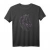 Pferd Umriss Pony Shirt Reiterin Pferdekopf - Lustiges Pferdesport Outfit für Pferdeliebhaber & Reiterinnen