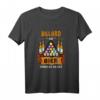 Billard und Bier T-Shirt – Perfektes Geschenk für Billardclub, Männer und Frauen, ideal für Weihnachten & Geburtstag