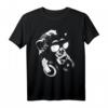Monkey Mit DJ Kopfhörer und Sonnenbrille T-Shirt - Lustiges Buntes Party-Design für Nachtclub und Disco