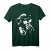 Monkey Mit DJ Kopfhörer und Sonnenbrille T-Shirt - Lustiges Buntes Party-Design für Nachtclub und Disco