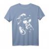 Monkey Mit DJ Kopfhörer und Sonnenbrille T-Shirt - Lustiges Buntes Party-Design für Nachtclub und Disco