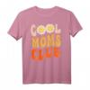 Lustiges Cool Moms Offizielles Club-Mitglied T-Shirt - Perfekt für Geburtstage, Weihnachten, Halloween & Feiertage