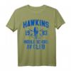 Stranger Things Hawkins Middle School AV Club 1983 T-Shirt - Official Netflix Merchandise zum HapMonkey für Fans