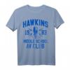 Stranger Things Hawkins Middle School AV Club 1983 T-Shirt - Official Netflix Merchandise zum HapMonkey für Fans