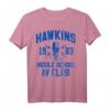 Stranger Things Hawkins Middle School AV Club 1983 T-Shirt - Official Netflix Merchandise zum HapMonkey für Fans