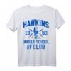 Stranger Things Hawkins Middle School AV Club 1983 T-Shirt - Official Netflix Merchandise zum HapMonkey für Fans