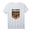 HapMonkey T-Shirt für Männer - Sei ein Mann - Parks and Recreation Lizenzierter Swanson Club Fanartikel