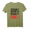 1000 Pound Club T-Shirt – Für Powerlifting- und Kraftdreikampf-Enthusiasten, Starkes Fitness-Statement