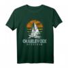 Vintage Nautical Boat Design Charlevoix Michigan Yacht Club T-Shirt – Retro Seeliebhaber Geschenk für Segler, Küstenfans und Meerliebhaber