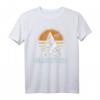 Vintage Nautical Boat Design Charlevoix Michigan Yacht Club T-Shirt – Retro Seeliebhaber Geschenk für Segler, Küstenfans und Meerliebhaber