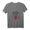 HapMonkey Hellfire Club Logo T-Shirt mit V-Ausschnitt – Offiziell lizenzierte Stranger Things Fanartikel für Männer, Frauen, Boys & Girls