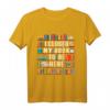 I Closed My Book To Be Here Lustiges Buchliebhaber T-Shirt – Perfektes Geschenk für Leser, Buchwurm, Bibliophile & Literaturfans