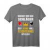 Lustiges Tischtennis Spruch T-Shirt für Damen & Herren - Perfektes Geschenk für Tischtennisspieler, Weihnachten & Geburtstag