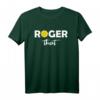 Tennisspieler Sprüche Roger That Tennis Ball T-Shirt – Lustiges Tennis Motiv für Profis & Hobbyspieler, Geschenkidee für Freunde & Familie
