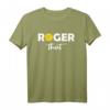 Tennisspieler Sprüche Roger That Tennis Ball T-Shirt – Lustiges Tennis Motiv für Profis & Hobbyspieler, Geschenkidee für Freunde & Familie