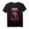 Faultier Cycling Team Club T-Shirt - Lustiges Fahrradshirt für Radrennen, Radtouren und urbanen Radfahrer, ideales Geschenk für Tierliebhaber