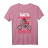 Faultier Cycling Team Club T-Shirt - Lustiges Fahrradshirt für Radrennen, Radtouren und urbanen Radfahrer, ideales Geschenk für Tierliebhaber