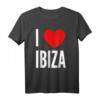 I Love Ibiza Urlaub Club T-Shirt – Perfektes Souvenir & Geschenk für Ibiza-Liebhaber, Vorfreude auf den nächsten Urlaub