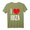 I Love Ibiza Urlaub Club T-Shirt – Perfektes Souvenir & Geschenk für Ibiza-Liebhaber, Vorfreude auf den nächsten Urlaub