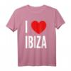 I Love Ibiza Urlaub Club T-Shirt – Perfektes Souvenir & Geschenk für Ibiza-Liebhaber, Vorfreude auf den nächsten Urlaub