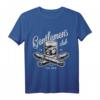 Gentlemens Club T-Shirt für Edelmänner mit Zigarre & Whiskey - Stilvolles Herren-Shirt für Sommer & Hipster Geschenk